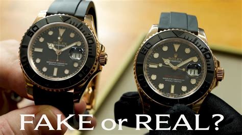 rolex yachtmaster fake vs real|aaa rolex vs real.